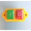 Купить Кнопка бетономешалки 5 контактов желтая (магнитный пускатель)